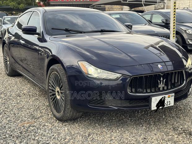 Maserati Ghibli 4dr Sedan (3.0L 6cyl Turbo 8A) 2014 Black