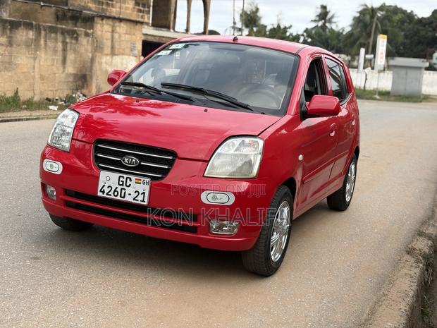 Kia Morning 2007 Red