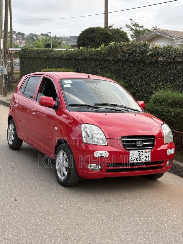 Kia Morning 2007 Red