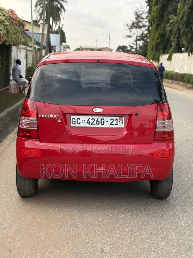 Kia Morning 2007 Red