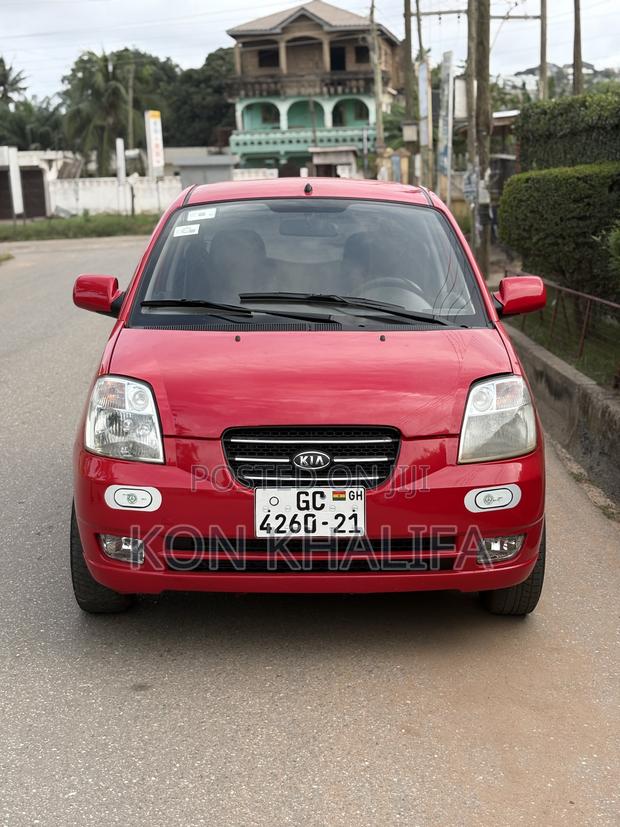 Kia Morning 2007 Red
