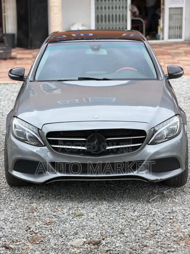 Mercedes-Benz C300 Sport 4dr AWD 4Matic Sedan (2.0L 4cyl 7A) 2015 Gray