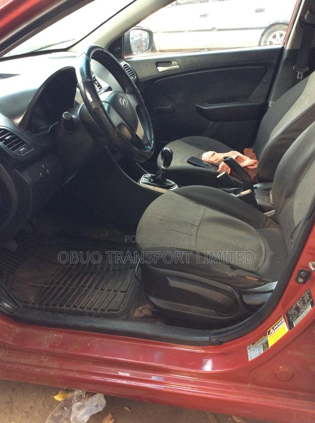 Hyundai Accent 2012 Red