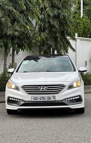 Hyundai Sonata Sport 2.0T Sedan FWD (2.0L 4cyl 6A) 2017 White for sale