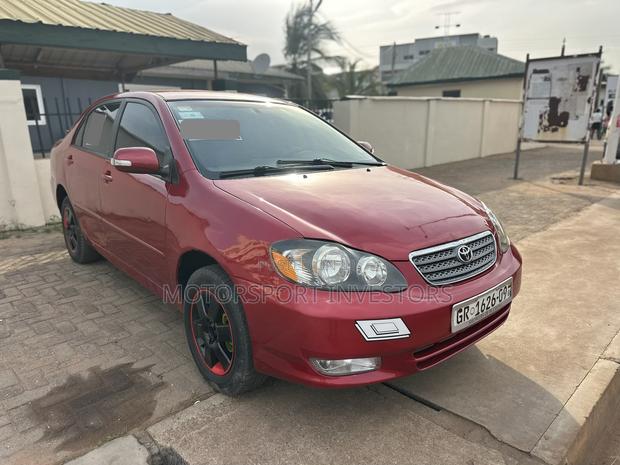 Toyota Corolla 1.8 VVTL-i TS 2007 Red