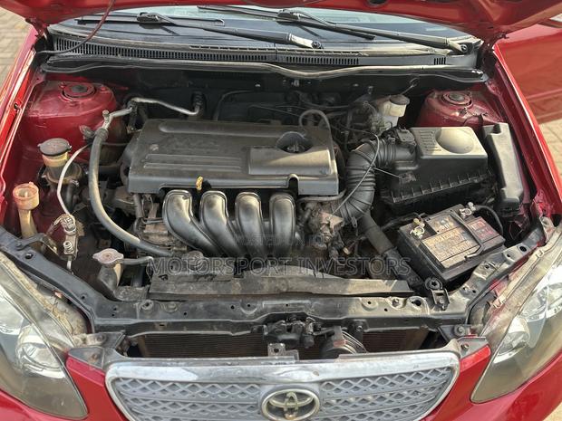 Toyota Corolla 1.8 VVTL-i TS 2007 Red