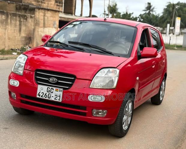 Kia Morning 2007 Red
