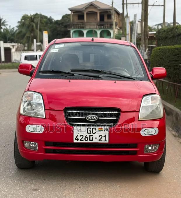 Kia Morning 2007 Red