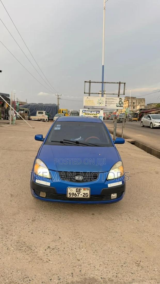 Kia Rio Base 4dr Sedan (1.6L 4cyl 5M) 2011 Blue