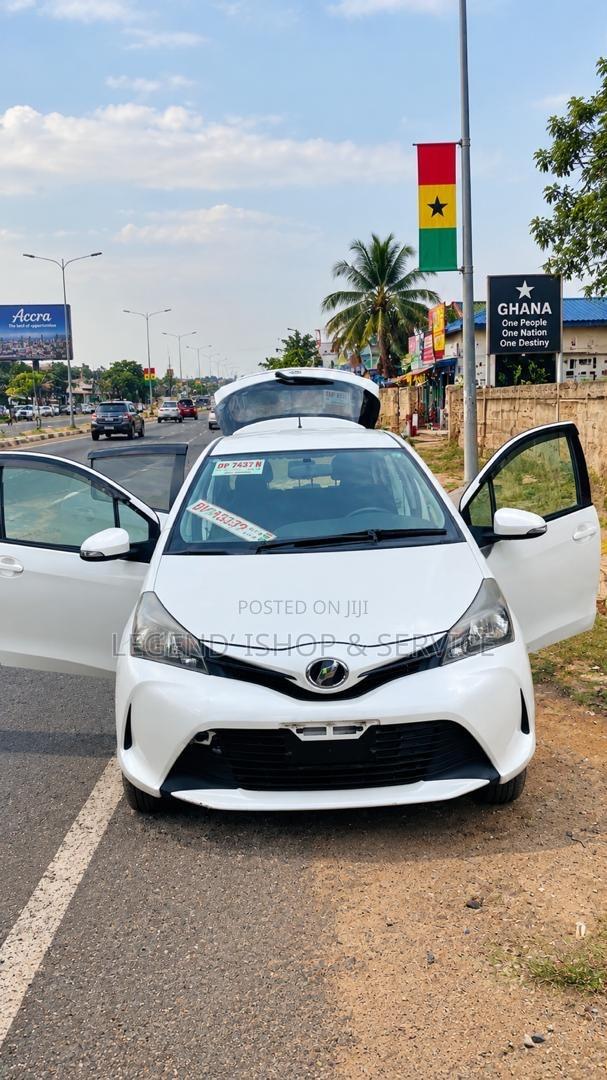 Toyota Vitz 1.3 AWD 3dr 2015 White